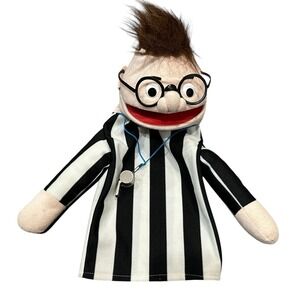 Referee W Glasses Toys Ministry Church‎ Ventriloquist Hand Puppet